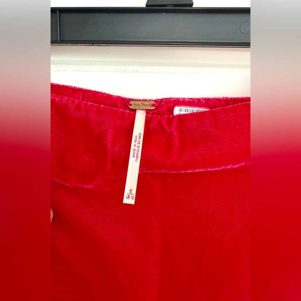 FREE PEOPLE
ANNALISE VELVET MINI SKIRT - Picture 8 of 8
